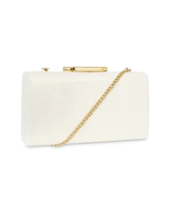 Online Bijou Brigitte Clutch Box - Shiny Ivory