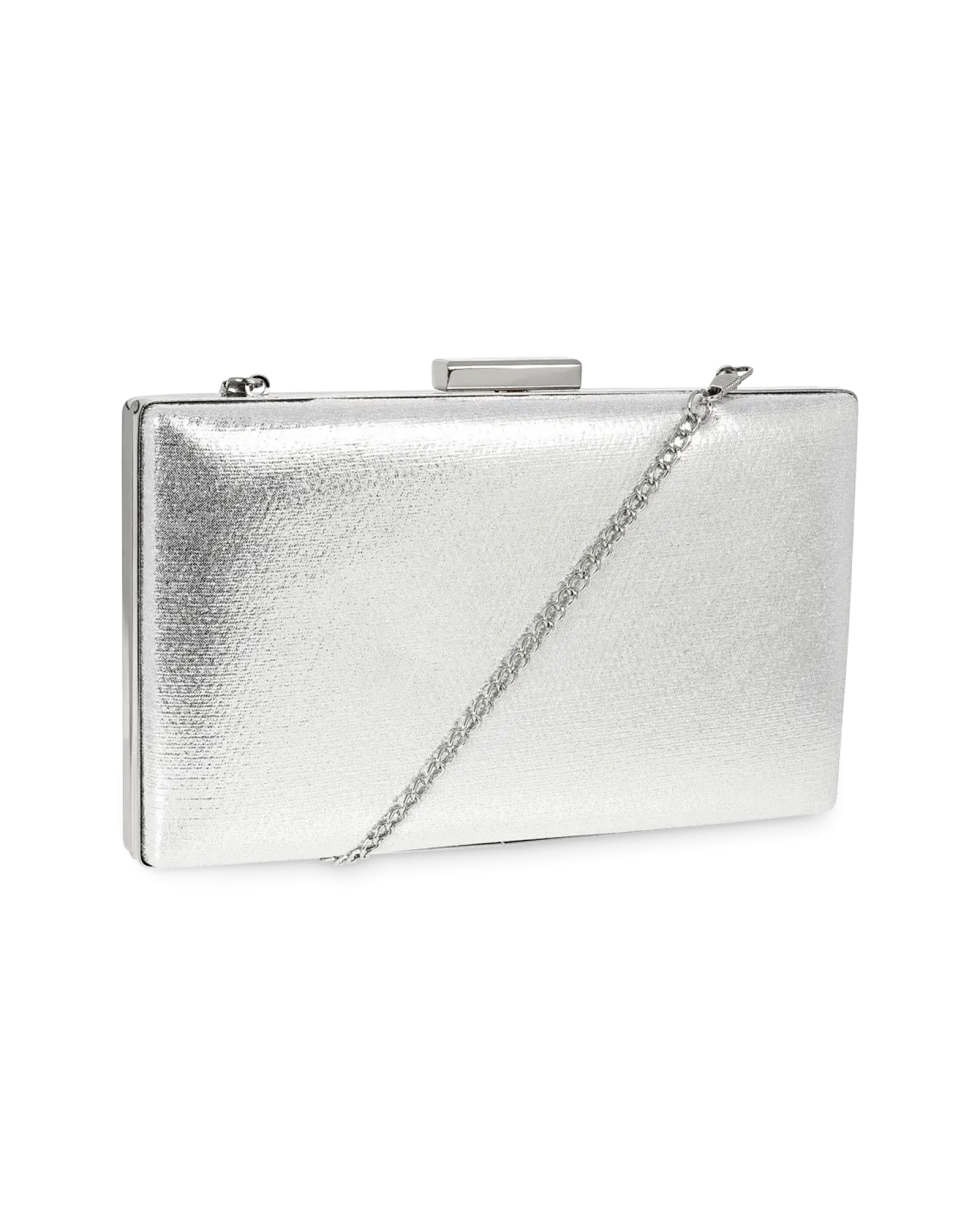 Sale Bijou Brigitte Clutch box - Silver Shimmer