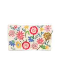 Outlet Bijou Brigitte Clutch - Colorful Garden