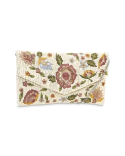 Online Bijou Brigitte Clutch - Floral Beads