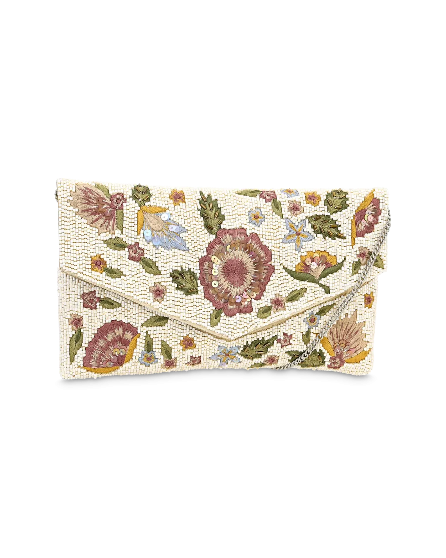 Online Bijou Brigitte Clutch - Floral Beads