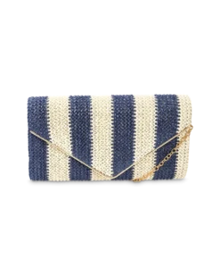 Bijou Brigitte Clutch - Maritime Stripes