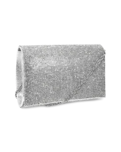 Discount Bijou Brigitte Clutch - Silver Fireworks