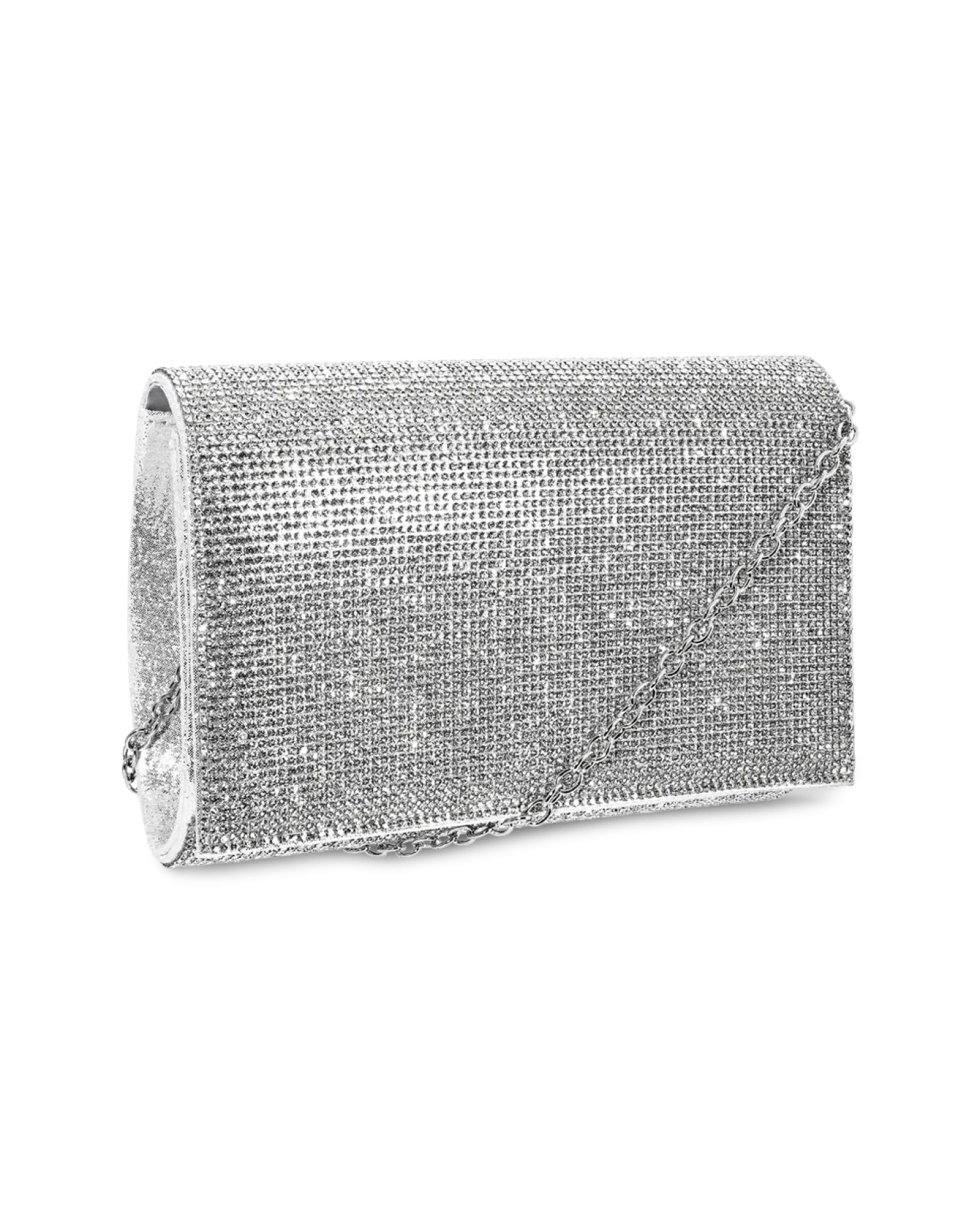Discount Bijou Brigitte Clutch - Silver Fireworks