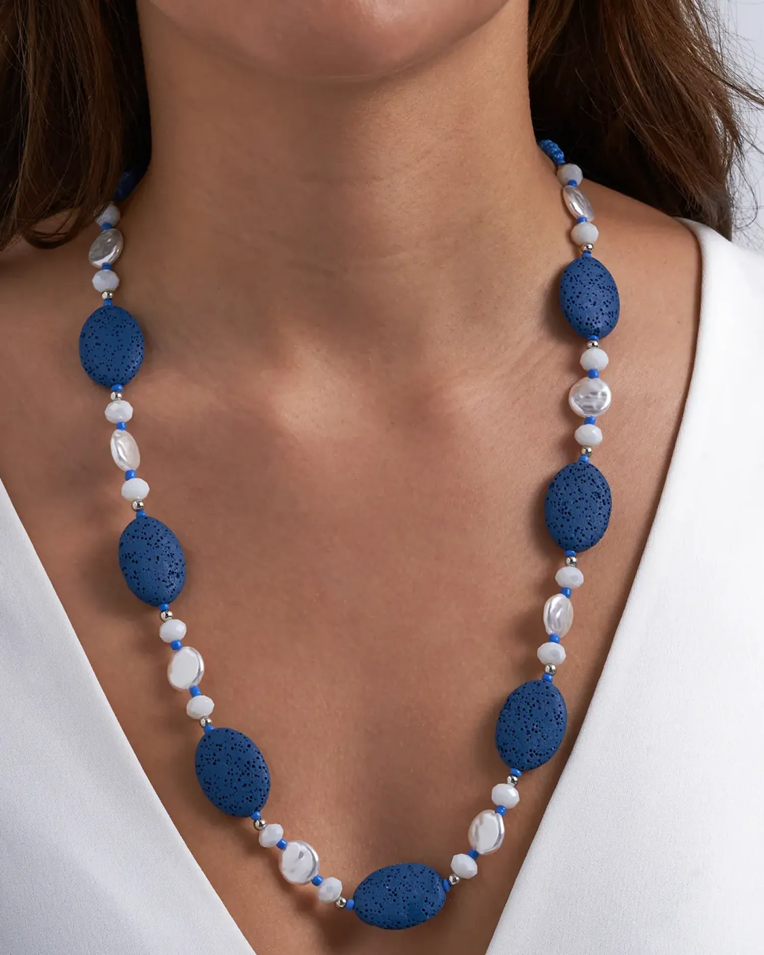 Hot Bijou Brigitte Collana - Arctic Lava