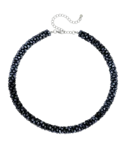 Clearance Bijou Brigitte Collana - Black Crystals