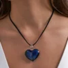 Online Bijou Brigitte Collana - Blue Glass