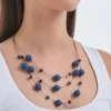 New Bijou Brigitte Collana - Blue Rain