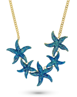 Online Bijou Brigitte Collana - Blue Stars