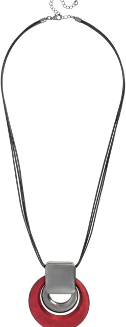 Clearance Bijou Brigitte Collana - Bordeaux Wood