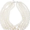 Hot Bijou Brigitte Collana - Braided Pearls
