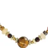 Best Bijou Brigitte Collana - Brown Agate