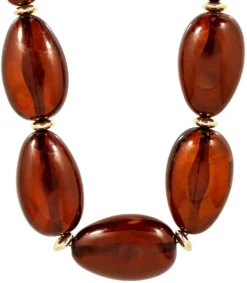 Bijou Brigitte Collana - Brown Circles