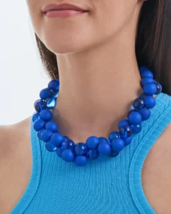Clearance Bijou Brigitte Collana - Cobalt Shine