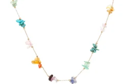 Online Bijou Brigitte Collana - Colorful Aventurine