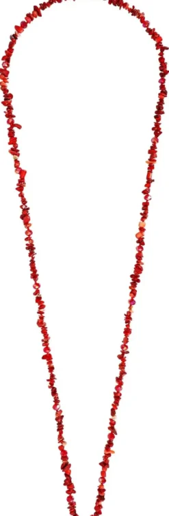 Outlet Bijou Brigitte Collana - Coral Red