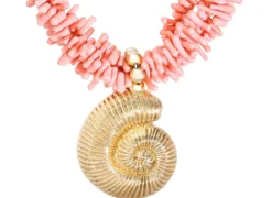 Clearance Bijou Brigitte Collana - Coral Shell