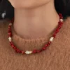 New Bijou Brigitte Collana - Coral Vacation