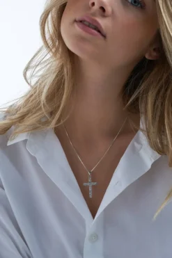 Discount Bijou Brigitte Collana - Croce