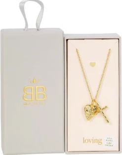 Bijou Brigitte Collana - Cross Heart