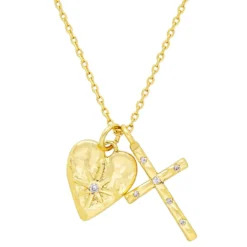 Bijou Brigitte Collana - Cross Heart