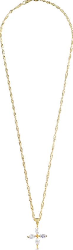 Hot Bijou Brigitte Collana - Cross of Gold
