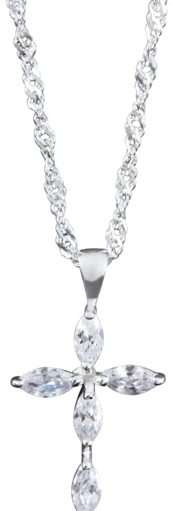 Online Bijou Brigitte Collana - Cross of Silver