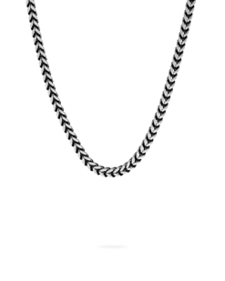 Bijou Brigitte Collana da uomo - Antique Silver