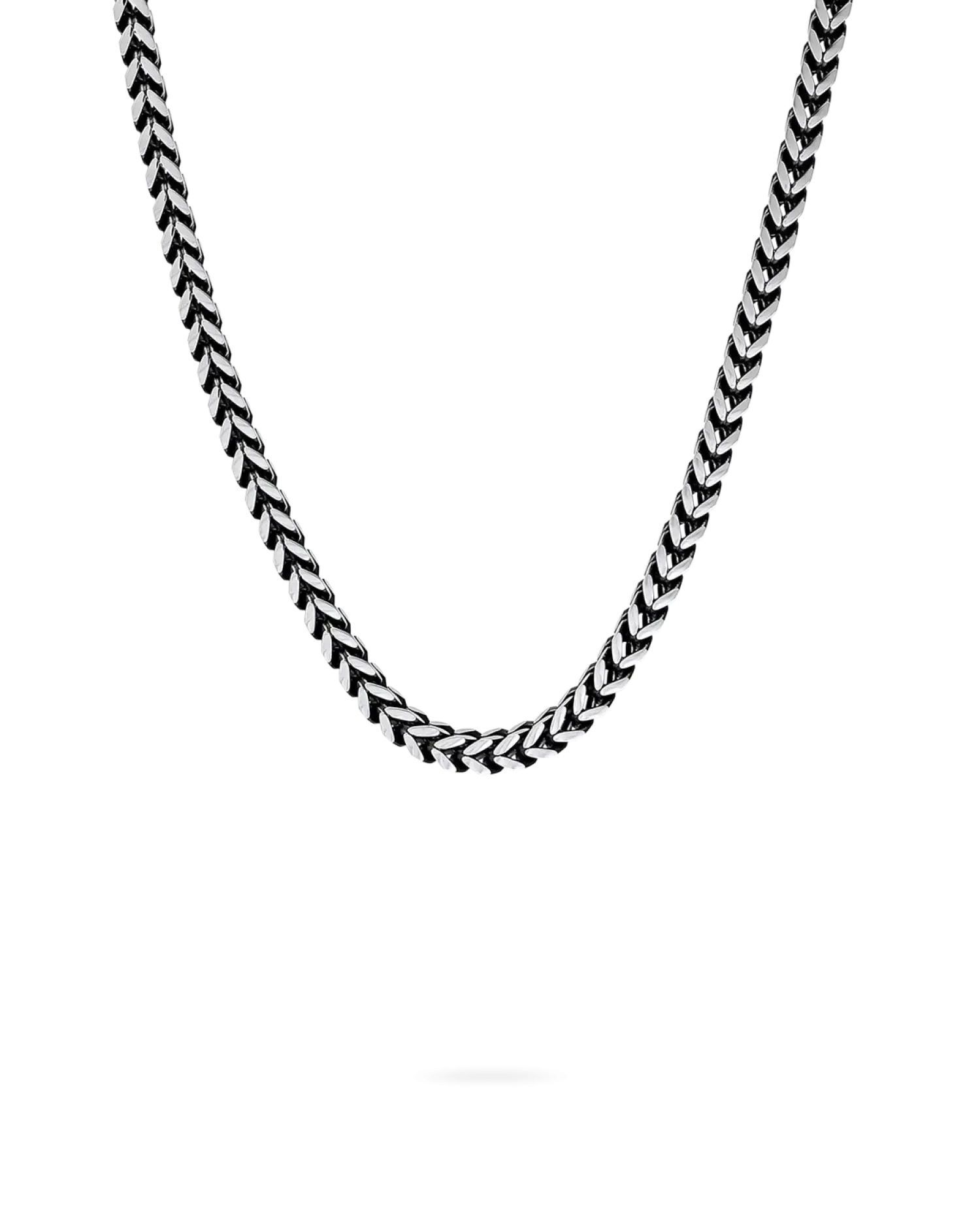 Bijou Brigitte Collana da uomo - Antique Silver