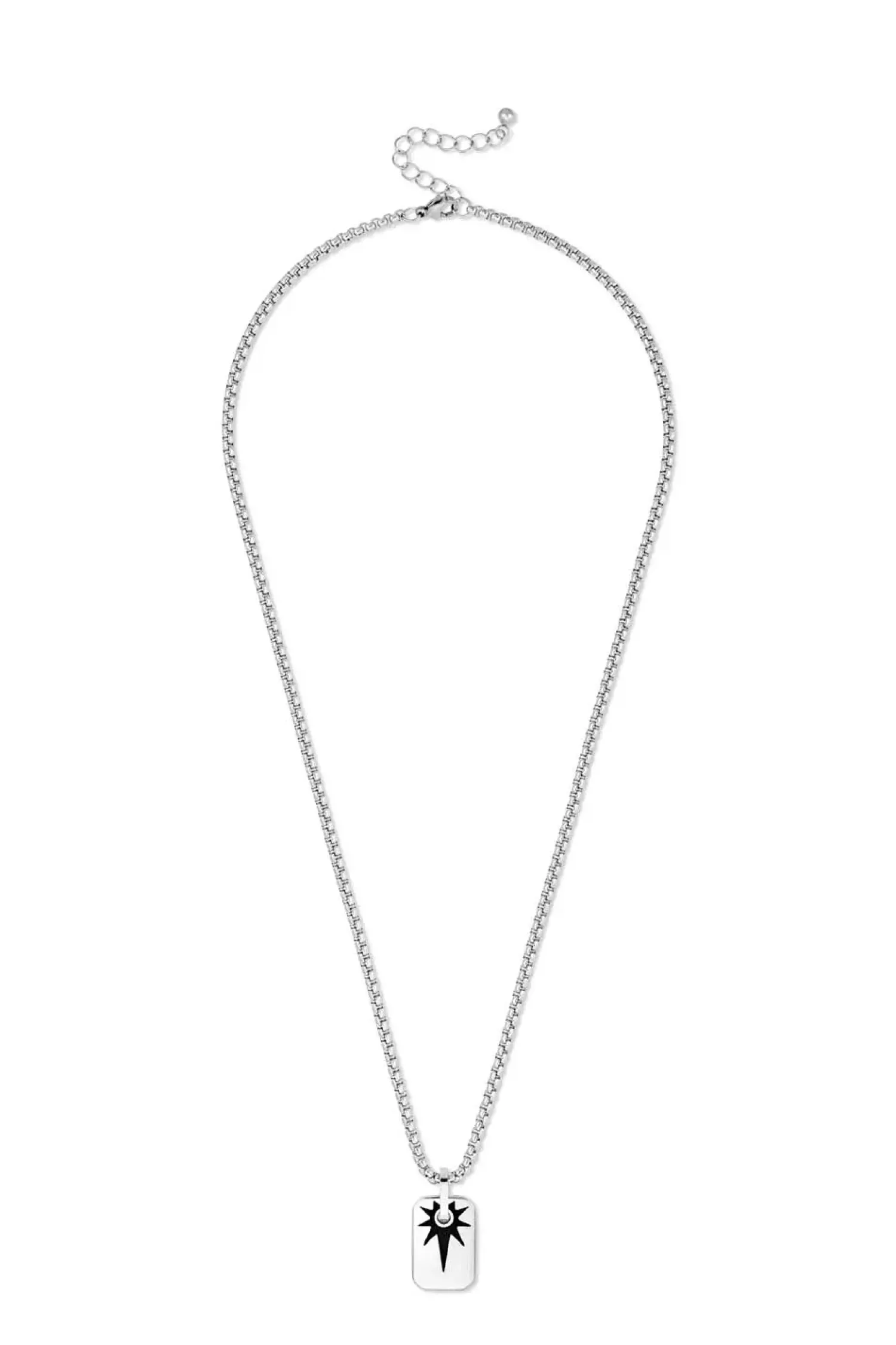 Discount Bijou Brigitte Collana da uomo - Black Starburst