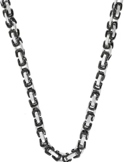 New Bijou Brigitte Collana da uomo - Dark Steel