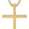 Sale Bijou Brigitte Collana da uomo - Gold Cross