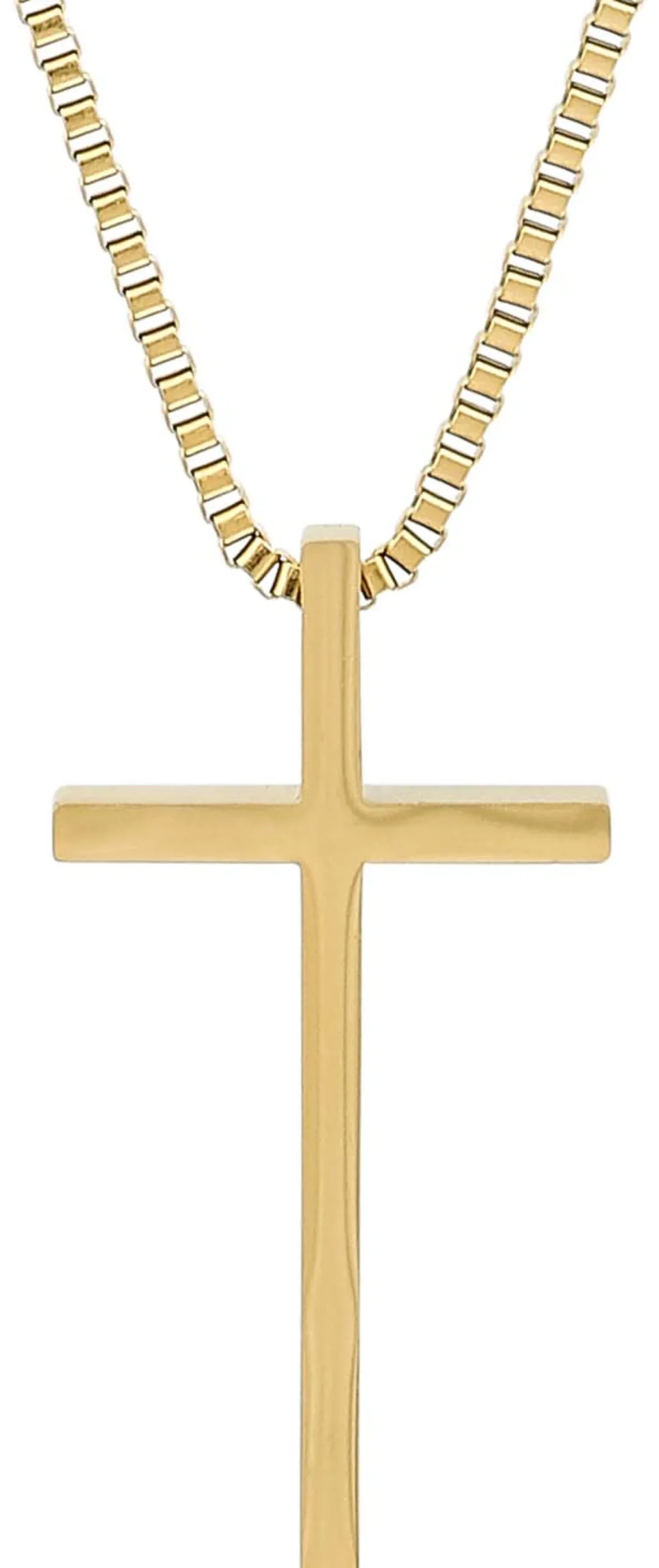 Sale Bijou Brigitte Collana da uomo - Gold Cross