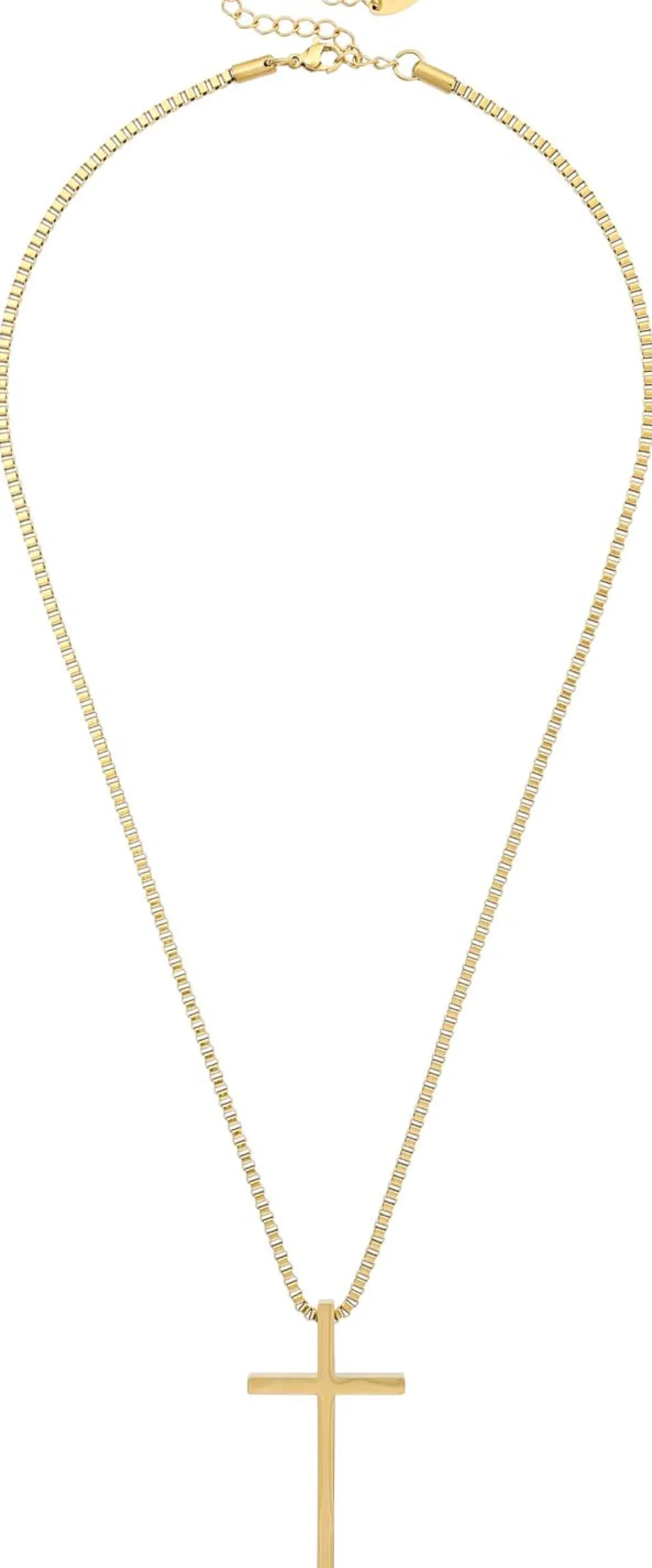 Sale Bijou Brigitte Collana da uomo - Gold Cross
