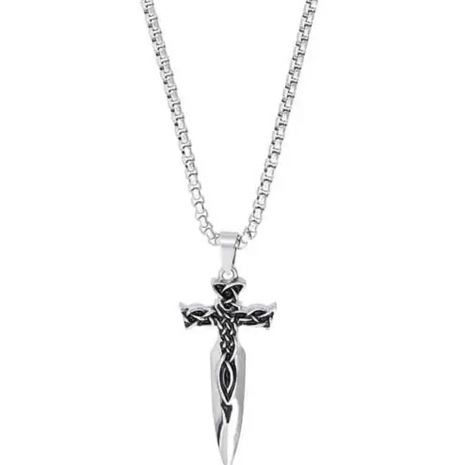 Online Bijou Brigitte Collana da uomo - Hard Cross