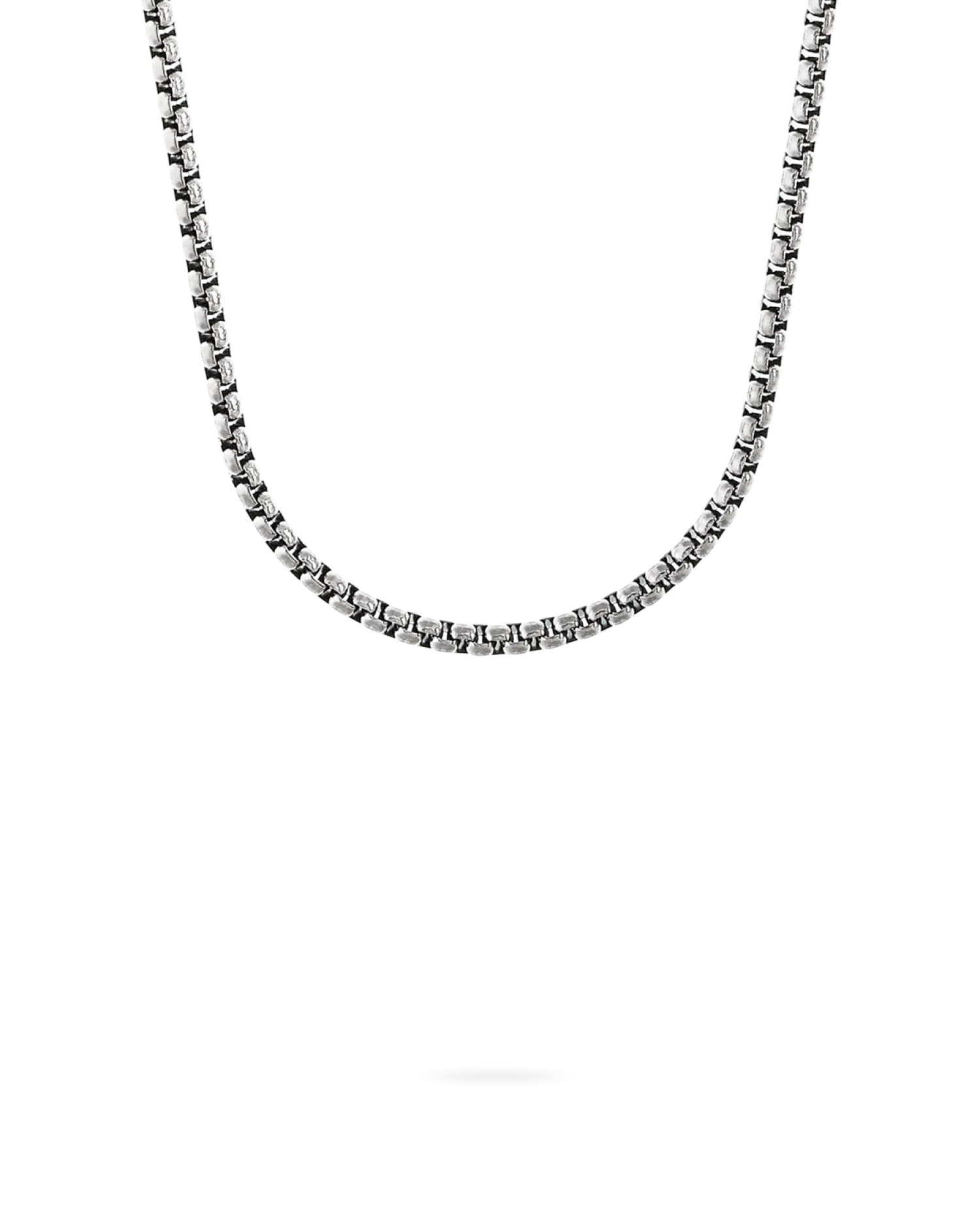Sale Bijou Brigitte Collana da uomo - Plain Steel