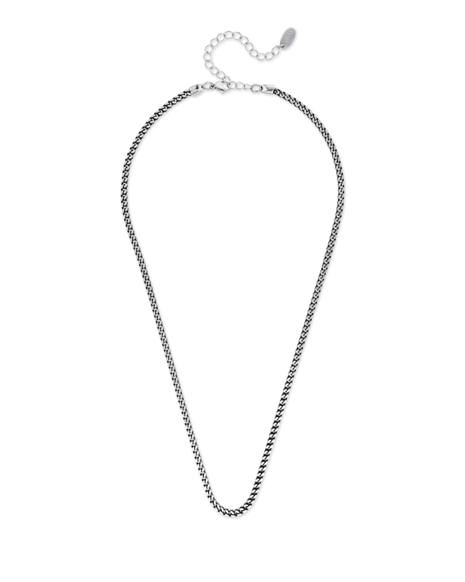 New Bijou Brigitte Collana da uomo - Steel Vibe
