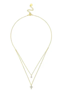 Best Bijou Brigitte Collana - Delicate Cross