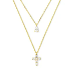 Best Bijou Brigitte Collana - Delicate Cross