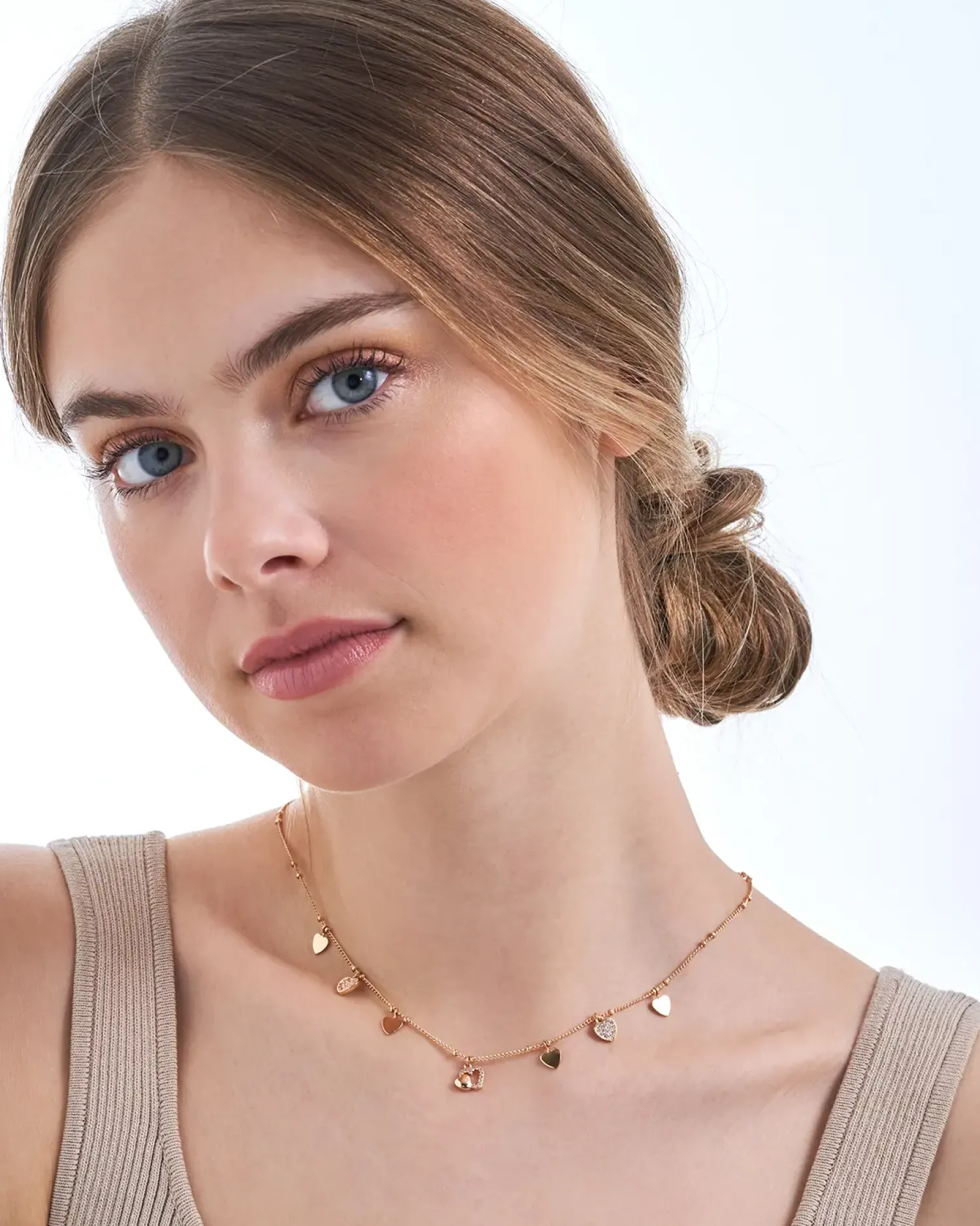 Outlet Bijou Brigitte Collana - Endless Hearts