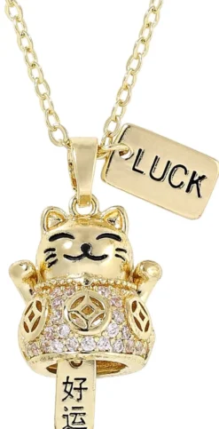 Online Bijou Brigitte Collana - Feline Fortune