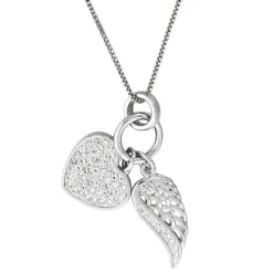 Sale Bijou Brigitte Collana - Flying Heart