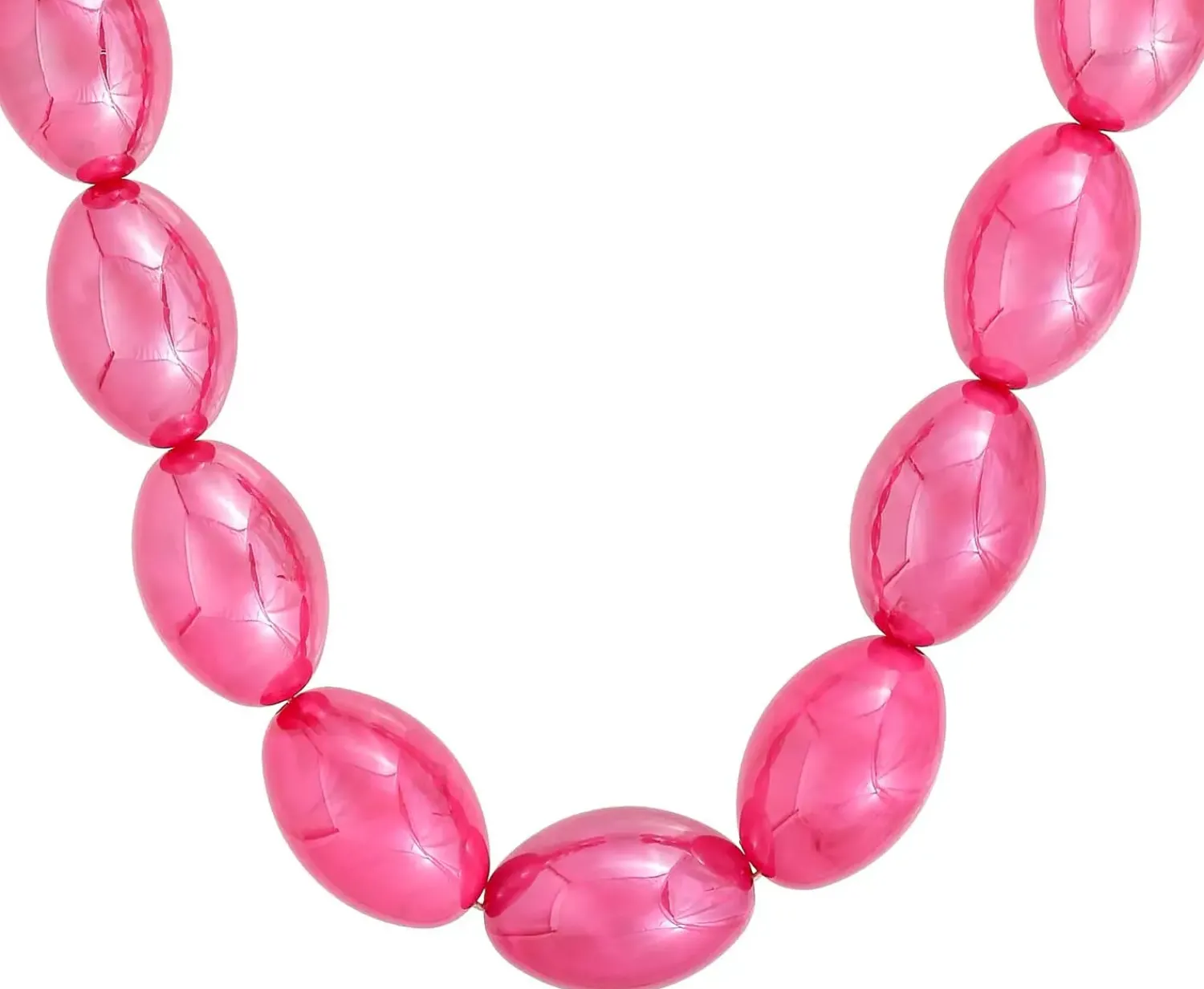 Clearance Bijou Brigitte Collana - Fuchsia Marble