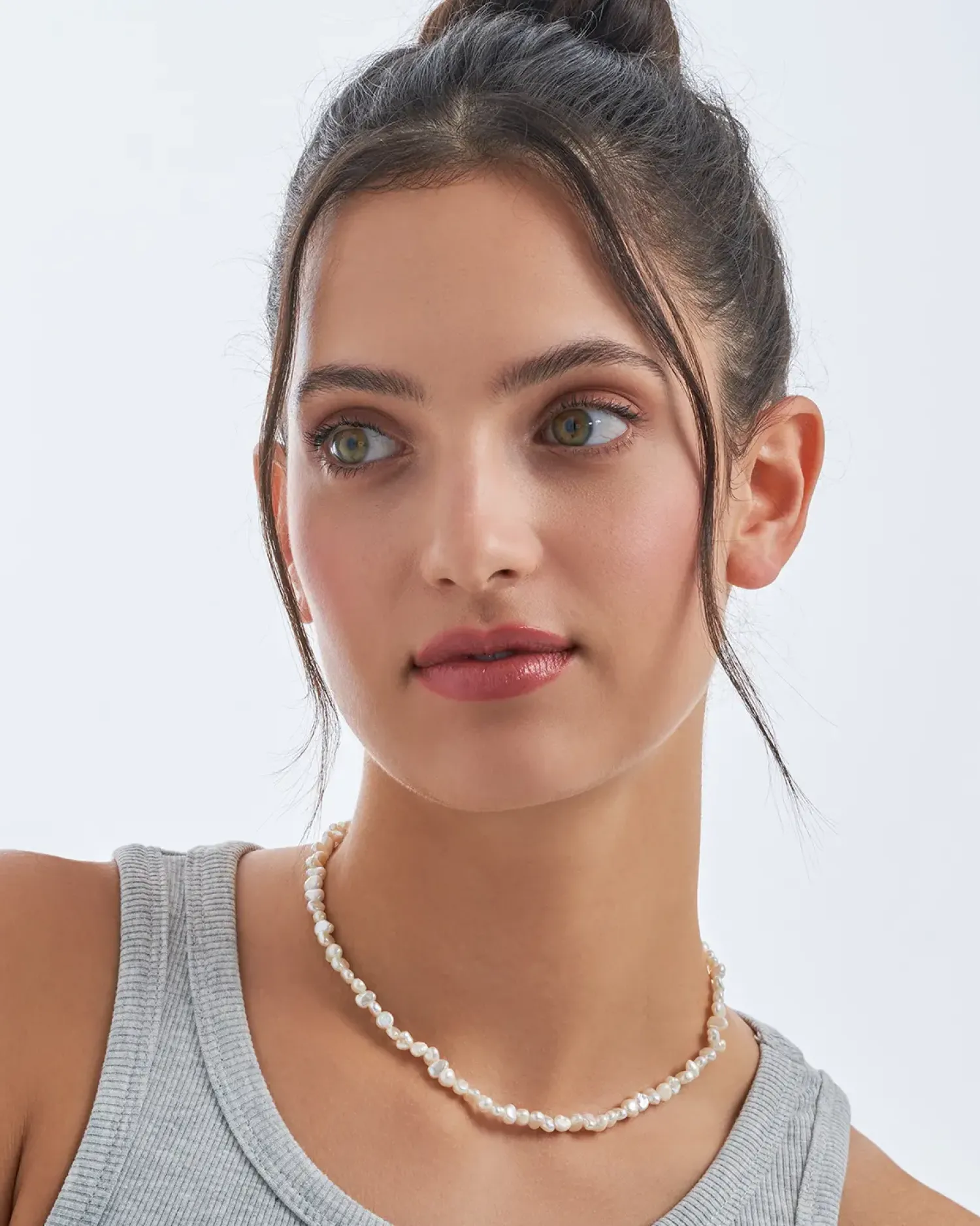 Best Bijou Brigitte Collana - Gleaming Pearl
