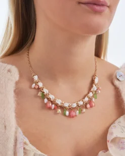 New Bijou Brigitte Collana - Gleaming Tulip