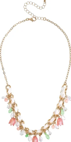 New Bijou Brigitte Collana - Gleaming Tulip