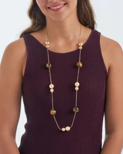Clearance Bijou Brigitte Collana - Golden Sphere