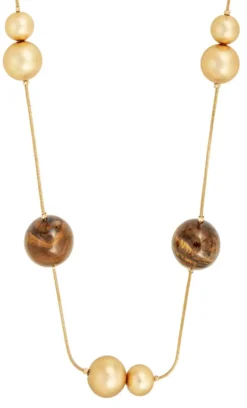 Clearance Bijou Brigitte Collana - Golden Sphere