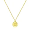 Hot Bijou Brigitte Collana - Golden Sunflower