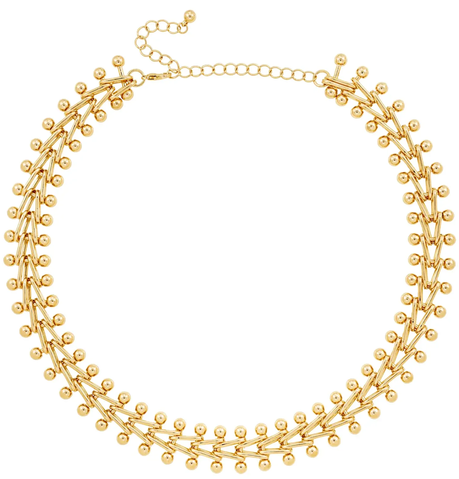 Hot Bijou Brigitte Collana - Golden V